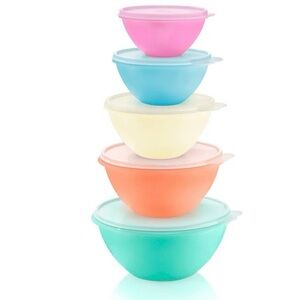 Tupperware Wonderlier bowl set 5